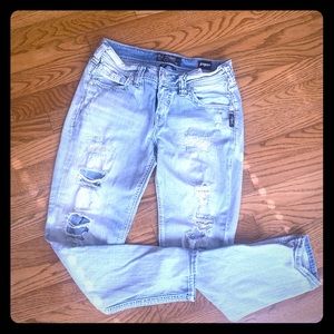 SILVER JEANS CO Suki Boyfriends